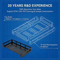 Plateau de montage personnalisé en tôle de précision pour dissipation thermique de communication, découpé au laser et plié, pour armoire extérieure