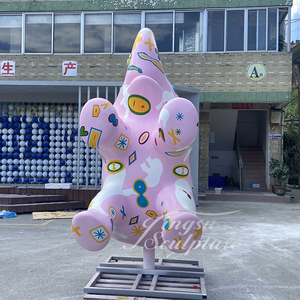 Modelo de Arte de resina de escultura de tamaño real de Pantera Rosa de dibujos animados modernos para decoración interior del hogar estilo de personaje - Product Image 6