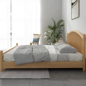Cama de Lujo, Muebles de Madera para Interiores, Juegos de Dormitorio, Cama King Size con Plataforma de Madera - Product Image 4