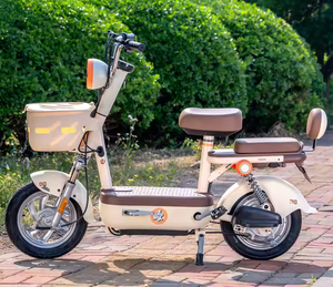 มอเตอร์ไร้แปรงถ่าน 350W/500W ราคาประหยัด แบตเตอรี่ลิเธียม 10.5AH สกู๊ตเตอร์ไฟฟ้า EBIKE พร้อมไฟเลี้ยว - Product Image 5