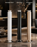 Diffuseur d'arômes électrique rechargeable sans eau USB, capacité 100 ml, éclairage LED, télécommande, pour la maison et le bureau