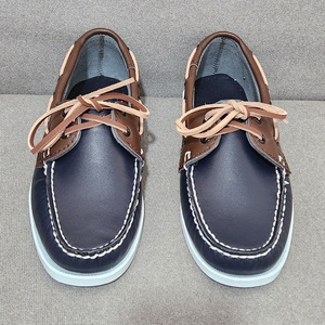 Mocassins d'hiver souples en cuir de vache marron marine Evergreen pour hommes, respirants, anti-odeur, antidérapants, style pieds nus, pour la navigation - Product Image 2