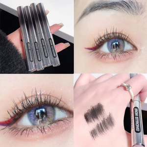 Nouveau style de mascara waterproof pour cils bouclés, fibres durables, séchage rapide, effet 4D, crème de mascara noire - Product Image 6