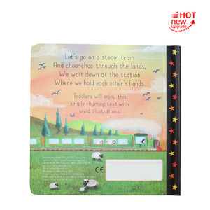 หนังสือปกแข็งสำหรับเด็กพิมพ์<span class=keywords><strong>ลาย</strong></span>สี่สีแบบทำจากวัสดุแข็งสำหรับบริการการปรับแต่ง - Product Image 3