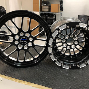 ล้อแม็กซ์ RCSR 2 แบบ 3 ชิ้น ผลิตจากอะลูมิเนียมอัลลอยด์ สำหรับรถแข่งแบบ Drag Racing ขอบเว้า ขอบล็อค 5x114.3 130 120 ขนาด 15-20 นิ้ว ลายหลายก้าน สำหรับ <span class=keywords><strong>GTR</strong></span> BMW - Product Image 1