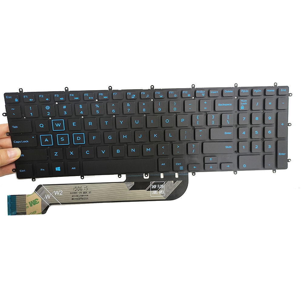 US Backlight Laptop Keyboard for Dell Inspiron G3-3500 3579 3590 - Main Image