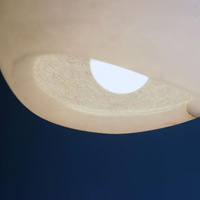 Lámpara Colgante Individual de Alabastro Natural y Cobre Sólido, LED de Ahorro de Energía, Estilo Minimalista Moderno para Dormitorio, Mesita de Noche o Sala de Estar