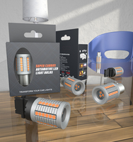 Bombillas LED Canbus 1156 T20 1156 W21w P21w Py21w Sin Hiperflash, Sin Errores, 3030 45smd, Blancas y Ámbar, para Señales de Giro y Luces de Circulación Diurna