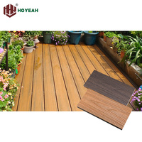 HOYEAH 13923 Co-extrusion aluminium composite platelage wpc extérieur étanche en aluminium platelage piscine platelage