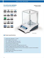 Balance analytique de laboratoire 220g 0,0001g, balance numérique haute précision avec affichage LCD et calibration interne