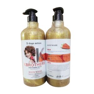 Etiqueta privada Exfoliantes profundos K Brothers Body Wash Belleza Cuidado <span class=keywords><strong>DE</strong></span> LA PIEL 5 días Acción Aclarante Baño Hidratante Aclarante 1000ML - Product Image 6