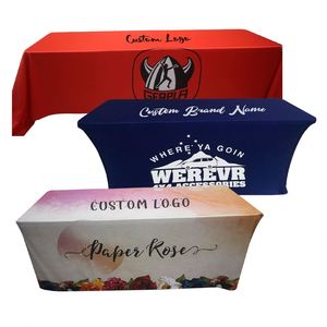 Customized <b>Table</b> Cover Cloths Custom 8Ft <b>Table</b> Cover Restaurant <b>Table</b> Cloths - Product Image 1