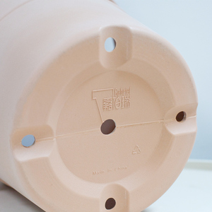 Pot de fleurs en plastique biodégradable minimaliste Yuncheng, léger, durable, écologique, avec trou de drainage, auto-arrosant, pour <span class=keywords><strong>jardin</strong></span> extérieur - Product Image 3