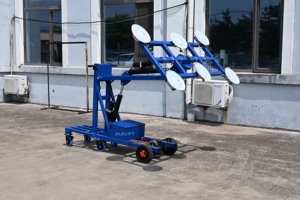 Sollevatore <span class=keywords><strong>a</strong></span> Vuoto per Vetro con 8 Ventose, Capacità 200KG, Controllo Automatico, Altezza di Sollevamento 3m per Lavori di Sollevamento Pannelli in Acciaio - Product Image 2