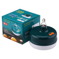 Lampu Darurat LED Portabel USB Isi Ulang untuk Dalam & Luar Ruangan, 3 Efek Pencahayaan, Flash, 12w 24w 36w