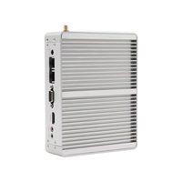 Mini PC Industrial sin Ventilador con Procesador Quad Core J1900, Puertos Ethernet Duales y Múltiples Interfaces Seriales para Control de Automatización