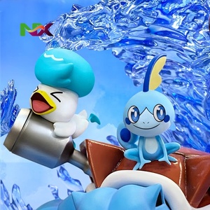 Ensemble familial de figurines d'action de type eau super grand format, cadeau, décoration de table ou collection pour les passionnés de Pokémon, artisanat en plastique - Product Image 5