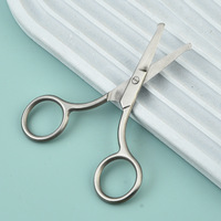 Outil de beauté pour paupières doubles, ciseaux à manucure en acier inoxydable à pointe fine, coupe-cuticules, coupe-sourcils, ciseaux à poils de nez