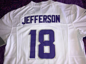 Nouveau maillot de football du Minnesota 2026 # Maillot américain brodé Justin Jefferson T.<span class=keywords><strong>J</strong></span>. Hockenson <span class=keywords><strong>J</strong></span>.<span class=keywords><strong>J</strong></span>. McCarthy Andrew Van Ginkel - Product Image 5