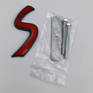 Metal S logo Badge Car Grill Emblem para <span class=keywords><strong>Mini</strong></span> <span class=keywords><strong>Cooper</strong></span> S Accesorios - Product Image 2