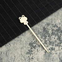 Brochettes jetables 100% bambou naturel, écologiques, en forme de dessin animé, pour fruits et barbecue, logo personnalisé, Gui Lin Chine