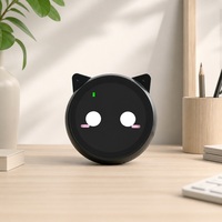 Robot de bureau intelligent avec oreilles de chat, assistant éducatif, interaction vocale, contrôle par application