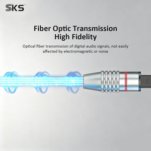 Câble audio <span class=keywords><strong>optique</strong></span> TOSLINK haut de gamme, connecteur plaqué or, sans perte de signal, sans interférences EMI RFI, pour barre de son home cinéma - Product Image 5