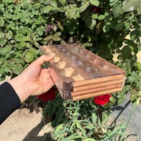 Support de rangement multi-niveaux mobile en bois d'acacia pour œufs, présentoir design sportif pour œufs de cane, organisateur d'œufs pour réfrigérateur