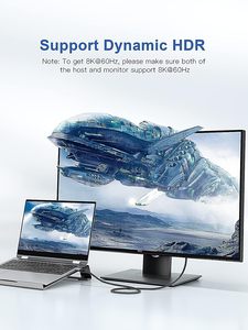 Cable Dockteck DP a DisplayPort 2.1, 8K60Hz 4K144Hz, Cable Dp 2.0 Display Port - Product Image 4