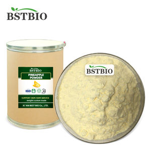 BSTBIO冻干菠萝粉有机菠萝提取物粉果汁粉 - Product Image 3