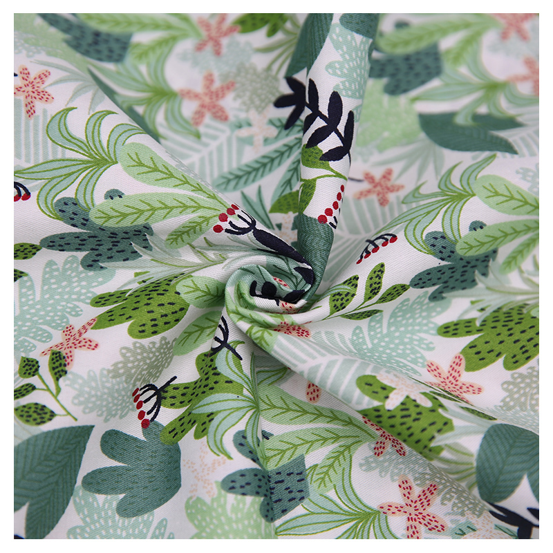 Stock 100 cotton printed bedding designer fabric