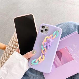 2020 nouveau Téléphone <span class=keywords><strong>Portable</strong></span> Boîtier de Chaîne <span class=keywords><strong>Collier</strong></span> avec Cordon pour Bandoulière Étui En Silicone Pour <span class=keywords><strong>iPhone</strong></span> 12 Pro Max - Product Image 6