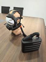 Filtre à air protecteur personnel pour la moitié du visage avec respirateur alimenté par batterie au lithium
