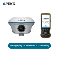 Récepteur GNSS APEKS AP60 Vision Rover, portée UHF 8-15 km, protocole LoRa, GPS, base et mobile pour levés visuels