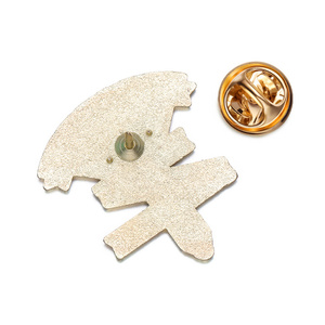 Columpio en ambos sentidos Bi Pride violentamente con una espada Pin esmaltado LGBTQ Bisexual Badge Mochila Decoración Joyería - Product Image 5