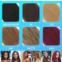 Cheveux humains naturels bouclés afro kinky en vrac, pas chers, pour tresses, dreadlocks, torsades et extensions pour femmes