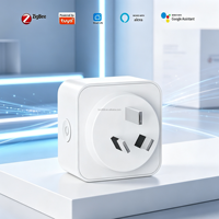 Prise intelligente WiFi Tuya AU NZ 16A avec surveillance de la consommation d'énergie, minuterie, contrôle à distance, prise intelligente compatible ESP8685, mise à jour du micrologiciel