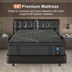 Materasso Professionale a Molle Insacchettate Extra Spesso e Rigido, Misura King o Queen, Materasso Ortopedico in Memory Foam Gel - Product Image 6