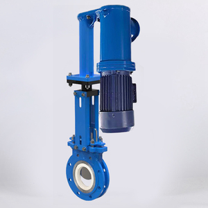 วาล์วเซรามิกนิวเมติก PN10 WCB SS304 พร้อมกระบอกลมควบคุมด้วยลม - Product Image 5