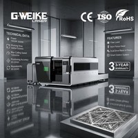 Offre Spéciale : Machine de découpe laser fibre CNC 6000W à refroidissement par eau avec contrôle Cypcut pour le traitement industriel de tôles d'acier