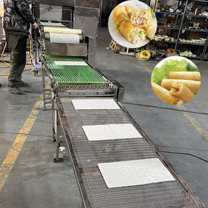 เครื่องห่อม้วนซาโมซ่าฟิลิปิโนไก่อัตโนมัติเต็มรูปแบบเครื่องห่อทำเครปย่างหนังเป็ด - Product Image 6