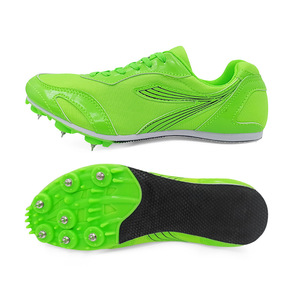 Chaussures à pointes de course de vitesse pour hommes, femmes et enfants, idéales pour l'athlétisme et la course sur piste - Vente directe usine - Product Image 4