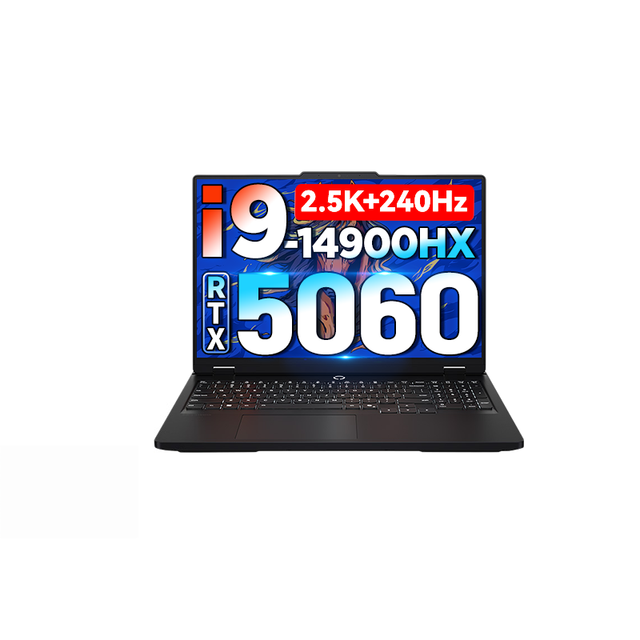 ZhengJiuZhe Y7000P Intel Esports Gaming Laptop (i9-14900HX/RTX5060/16G/1TB) Windows 11 240Hz RGB Backlit Dual-Band Wi-Fi 7