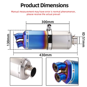 Tubo de Escape Medio y Silenciador para Motocicleta 1050/1090/1190/1290ADV 2013-2019, Acero Inoxidable, Sin Necesidad de Modificaciones - Product Image 2
