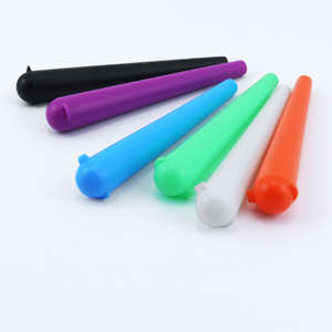 Tubo Cónico de Plástico de 120 mm, Colorido, para Guardar Conos de Papel de Liar, Tubo de Almacenamiento para Conos Pre-Enrollados Tamaño King - Product Image 3