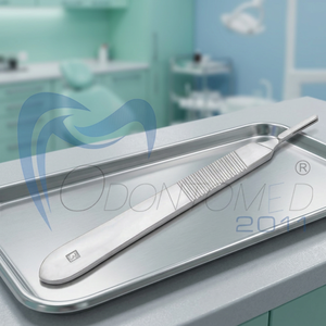 Manche de scalpel Odontomed 2011 BP de qualité supérieure pour vente en gros, manche de scalpel OEM de haute qualité, lames chirurgicales certifiées CE pour usage hospitalier - Product Image 2