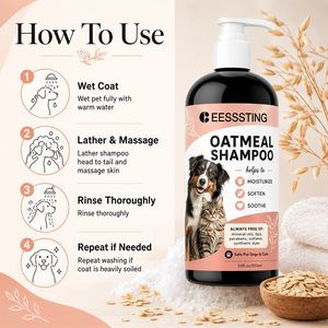 OEM/ODM Organic Vegan Eco-friendly Cleaning Moisturizing <b>Flea</b> Tick <b>Dogs</b> Pet Wash 6 in 1 <b>Dog</b> <b>Shampoo</b> and Conditioner - Product Image 5