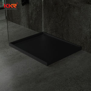 Plateau <span class=keywords><strong>de</strong></span> <span class=keywords><strong>douche</strong></span> <span class=keywords><strong>de</strong></span> salle <span class=keywords><strong>de</strong></span> bain moderne noir <span class=keywords><strong>de</strong></span> l'usine <span class=keywords><strong>de</strong></span> pierre solide acrylique <span class=keywords><strong>de</strong></span> chine - Product Image 5