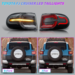 Nuevo Diseño de Luz Trasera LED para Toyota Land Cruiser 2007-2020, 12V, Luz de Freno Trasera, Luz Trasera Original, Venta al por Mayor, Luz Trasera RGB Original - Product Image 6