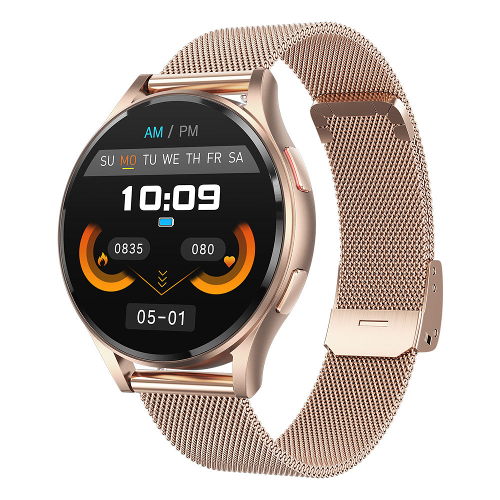 GE30 ECG Smart Watch 1.43Inch AMOLED Sport Fitness Health Monitoring BT Call Waterproof Women Relojes Smartwatch 2025